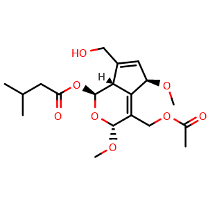 Chemical structure of Jatairidoid A , CAS 1393577-29-1, AChemBlock AD275607