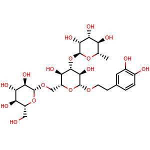 Chemical structure of Kankanoside F , CAS 916650-12-9, AChemBlock AD275631