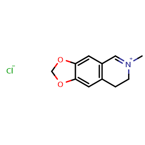 6-Methyl-7,8-dihydro-[1,3]dioxolo[4,5-g]isoquinolin-6-ium chloride
