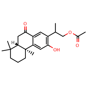 Chemical structure of 16-Acetoxysugiol , CAS 1413941-65-7, AChemBlock AD275646