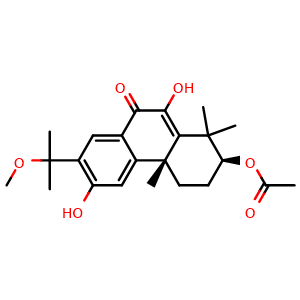 Chemical structure of 15-O-Methylgraciliflorin F , CAS 1411994-51-8, AChemBlock AD275650