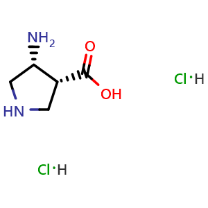 (3R,4R)-4-Aminopyrrolidine-3-carboxylic acid  dihydrochloride