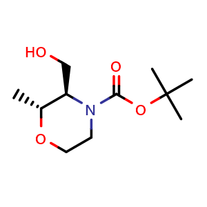 (2R,3R)-4-Boc-2-methyl-3-hydroxymethylmorpholine