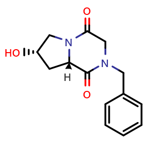 (7S,8aS)-2-benzyl-7-hydroxy-hexahydropyrrolo[1,2-a]pyrazine-1,4-dione