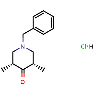 cis-1-benzyl-3,5-dimethylpiperidin-4-one hydrochloride