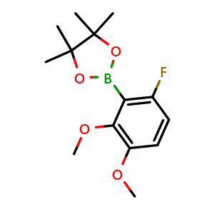 2-(6-Fluoro-2,3-dimethoxyphenyl)-4,4,5,5-tetramethyl-1,3,2-dioxaborolane