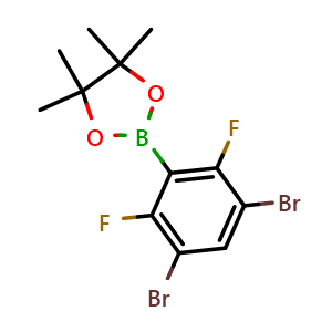 2-(3,5-Dibromo-2,6-difluorophenyl)-4,4,5,5-tetramethyl-1,3,2-dioxaborolane