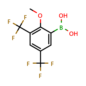 (2-Methoxy-3,5-bis(trifluoromethyl)phenyl)boronic acid