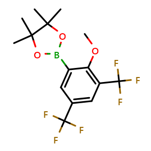 2-(2-Methoxy-3,5-bis(trifluoromethyl)phenyl)-4,4,5,5-tetramethyl-1,3,2-dioxaborolane