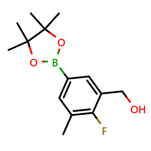 (2-Fluoro-3-methyl-5-(4,4,5,5-tetramethyl-1,3,2-dioxaborolan-2-yl)phenyl)methanol