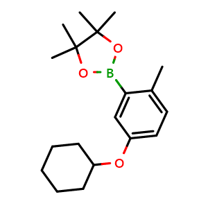 2-(5-(Cyclohexyloxy)-2-methylphenyl)-4,4,5,5-tetramethyl-1,3,2-dioxaborolane