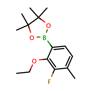 2-(2-Ethoxy-3-fluoro-4-methylphenyl)-4,4,5,5-tetramethyl-1,3,2-dioxaborolane