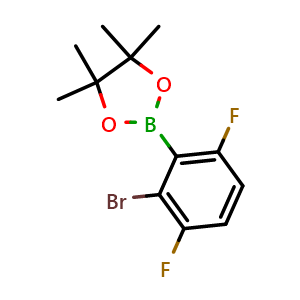 2-(2-Bromo-3,6-difluorophenyl)-4,4,5,5-tetramethyl-1,3,2-dioxaborolane