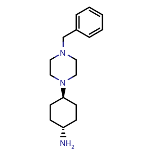 (1R,4R)-4-(4-Benzylpiperazin-1-yl)cyclohexan-1-amine