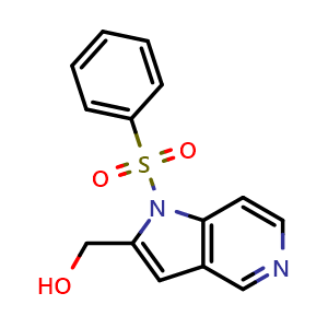 (1-(phenylsulfonyl)-1H-pyrrolo[3,2-c]pyridin-2-yl)methanol
