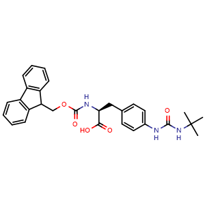 (2S)-3-[4-(tert-Butylcarbamoylamino)phenyl]-2-(9H-fluoren-9-ylmethoxycarbonylamino)propanoic acid