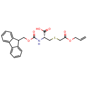 N-Fmoc-S-(2-(allyloxy)-2-oxoethyl)-L-cys-OH
