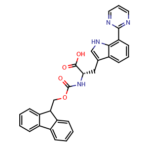 Fmoc-7-(2-pyrimidyl)-Trp-OH