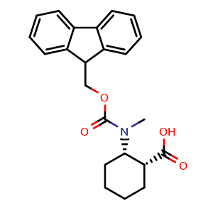 (1R,2S)-2-(Fmoc-(methyl)amino)cyclohexane-1-carboxylic acid