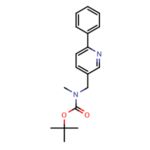 tert-Butyl methyl((6-phenylpyridin-3-yl)methyl)carbamate