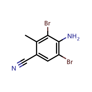 4-Amino-3,5-dibromo-2-methylbenzonitrile