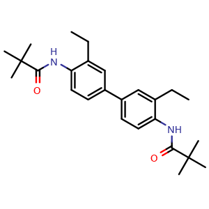 N,N'-(3,3'-Diethyl-[1,1'-biphenyl]-4,4'-diyl)bis(2,2-dimethylpropanamide)