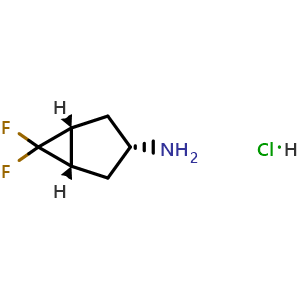 (1R,3r,5S)-rel-6,6-Difluorobicyclo[3.1.0]hexan-3-amine hydrochloride