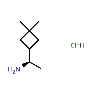 (R)-1-(3,3-Dimethylcyclobutyl)ethanamine hydrochloride