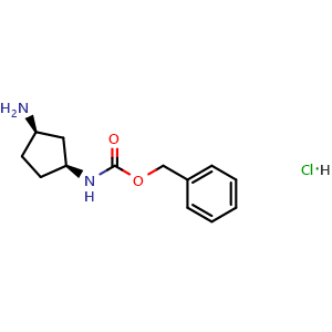 (1S,3R)-N1-Cbz-cyclopentane-1,3-diamine hydrochloride