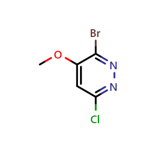 3-Bromo-6-chloro-4-methoxypyridazine