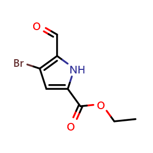 Ethyl 4-bromo-5-formyl-1H-pyrrole-2-carboxylate