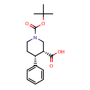 cis-1-Boc-4-phenylpiperidine-3-carboxylic acid