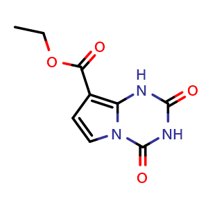 Ethyl 2,4-Dioxo-1,2,3,4-tetrahydropyrrolo[1,2-a][1,3,5]triazine-8-carboxylate