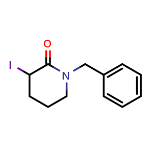 1-Benzyl-3-iodopiperidin-2-one