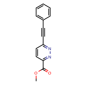 Methyl 6-(phenylethynyl)pyridazine-3-carboxylate