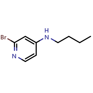 2-Bromo-N-butylpyridin-4-amine