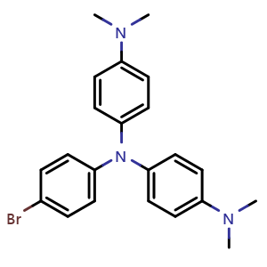 N1-(4-Bromophenyl)-N1-[4-(dimethylamino)phenyl]-N4,N4-dimethylbenzene-1,4-diamine