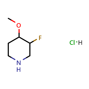 3-Fluoro-4-methoxypiperidine hydrochloride
