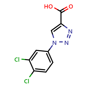 1-(3,4-Dichlorophenyl)-1H-1,2,3-triazole-4-carboxylic acid