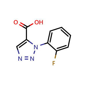 1-(2-Fluorophenyl)-1H-1,2,3-triazole-5-carboxylic acid