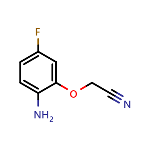 2-(2-Amino-5-fluorophenoxy)acetonitrile