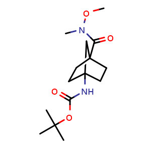 tert-Butyl N-[4-[methoxy(methyl)carbamoyl]norbornan-1-yl]carbamate