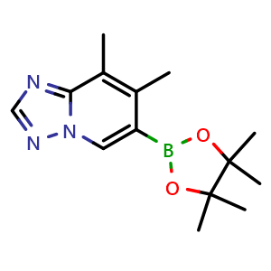 7,8-Dimethyl-6-(4,4,5,5-tetramethyl-1,3,2-dioxaborolan-2-yl)-[1,2,4]triazolo[1,5-a]pyridine