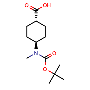 trans-4-[tert-Butoxycarbonyl(methyl)amino]cyclohexanecarboxylic acid