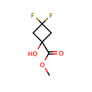 Methyl 3,3-difluoro-1-hydroxy-cyclobutanecarboxylate
