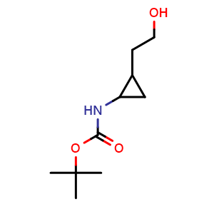 tert-Butyl N-[2-(2-hydroxyethyl)cyclopropyl]carbamate