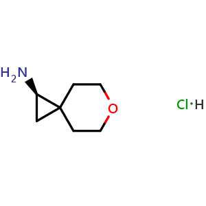 (2R)-6-oxaspiro[2.5]octan-2-amine hydrochloride