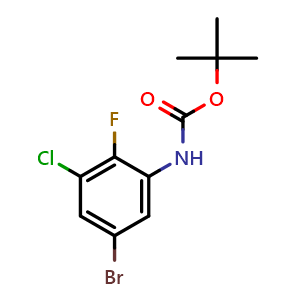 tert-Butyl N-(5-bromo-3-chloro-2-fluorophenyl)carbamate
