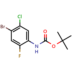 tert-Butyl N-(4-bromo-5-chloro-2-fluorophenyl)carbamate