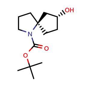 rel-1,1-Dimethylethyl (5R,7R)-7-hydroxy-1-azaspiro[4.4]nonane-1-carboxylate